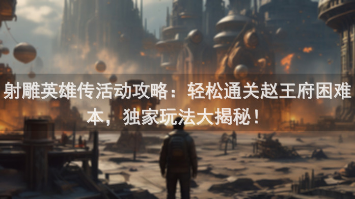 射雕英雄传活动攻略：轻松通关赵王府困难本，独家玩法大揭秘！