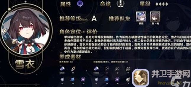 崩坏：星穹铁道雪衣角色培养速成指南，快速提升实战战力攻略揭秘！